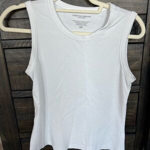 😻5for$15😻Christian Siriano Classic White Tank Top